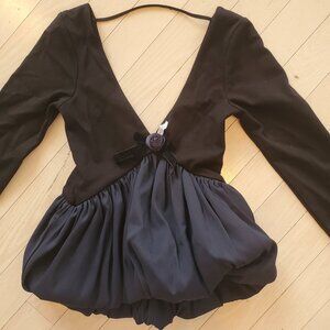 ZARA! Open V-neck Top (S)